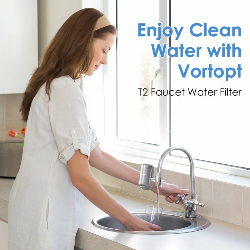 Stainless Steel Faucet Water Filter Tap Purifier For Kitchen Sink Removes Lead Chlorine Improves Ta 5