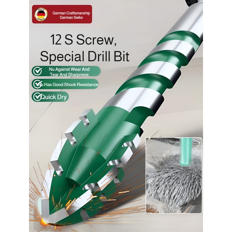 Blade Sawtooth Eccentric Drill Bit Ultrahigh Hardness Tile Concrete Drill Bit For Electric Drills 0