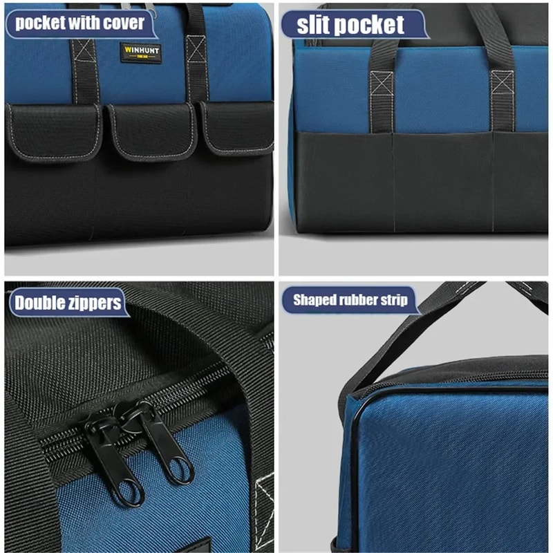 Professional Waterproof HeavyDuty Tool Organizer Tote With Expanded Capacity 2
