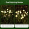Solar Garden Lights Dual Mode LED Mushroom Lights for Yard & Pathway Waterproof Jellyfish Decor