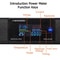 Cabinet Rack Power Strip With Digital Voltmeter Ammeter Universal Outlet Surge Protection And Ener