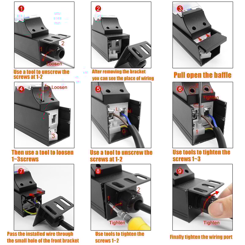 Cabinet Rack Power Strip With Digital Voltmeter Ammeter Universal Outlet Surge Protection And Ener