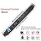 Cabinet Rack Power Strip With Digital Voltmeter Ammeter Universal Outlet Surge Protection And Ener