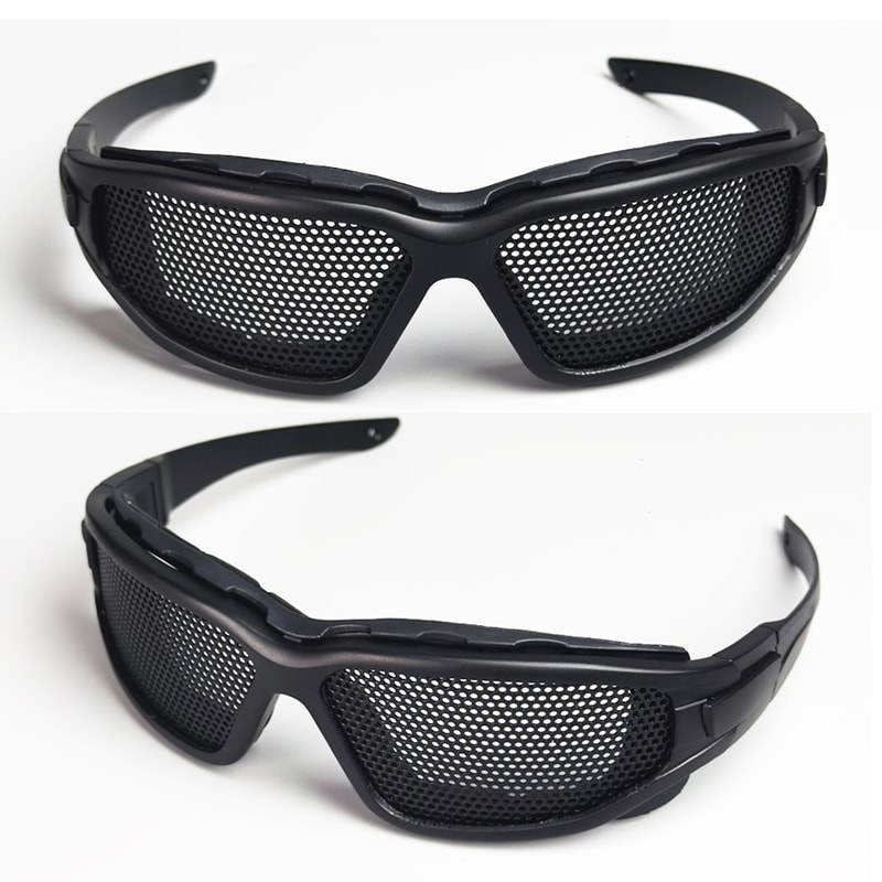 Tactical Military Goggles Steel Mesh Safety Glasses For Shooting Paintball Hunting 0