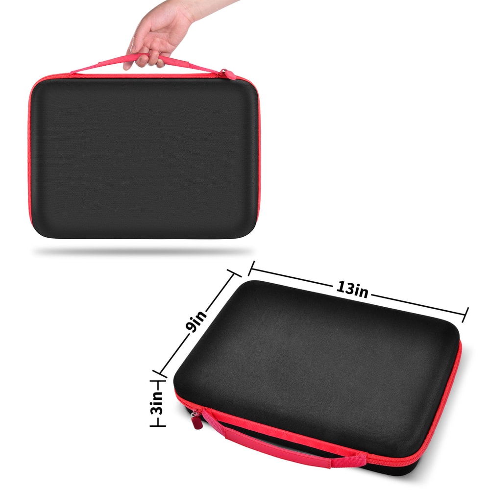 Battery Organizer Storage Box With Battery Tester Compact Safe Battery Holder For Home And Garage 4