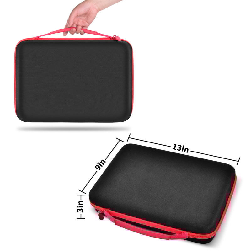 Battery Organizer Storage Box With Battery Tester Compact Safe Battery Holder For Home And Garage 4