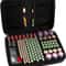 Battery Organizer Storage Box With Battery Tester Compact Safe Battery Holder For Home And Garage 8