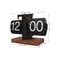 Retro Flip Down Clock Automatic Battery-Operated Mechanical Clock for Home & Office Decoration