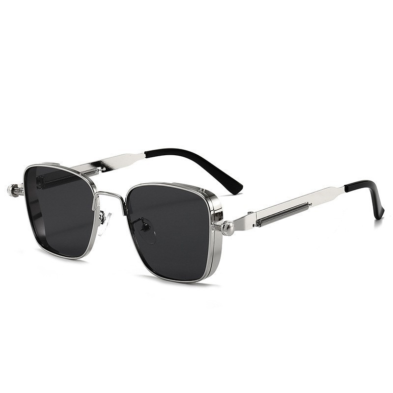 Polarized Metal Punk Sunglasses For Men UV Protection HighQuality Fashion Trend 3