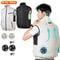 Cooling Vest With Air Conditioner Lightweight Cooling Fan Vest For Summer Camping Fishing And Hikin 1