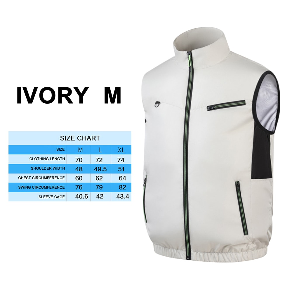 Cooling Vest With Air Conditioner Lightweight Cooling Fan Vest For Summer Camping Fishing And Hikin 6