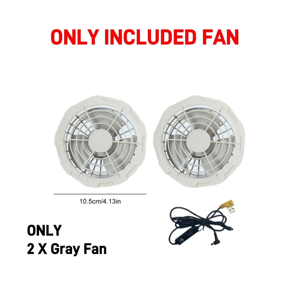 Cooling Vest With Air Conditioner Lightweight Cooling Fan Vest For Summer Camping Fishing And Hikin 10