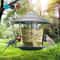 Automatic Bird Feeder Hanging Nut Dispenser Durable Outdoor Tool For Birds With Multiple Feeding Ho 1