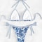 Halter Triangle Bikini for Women Summer Swimwear Set