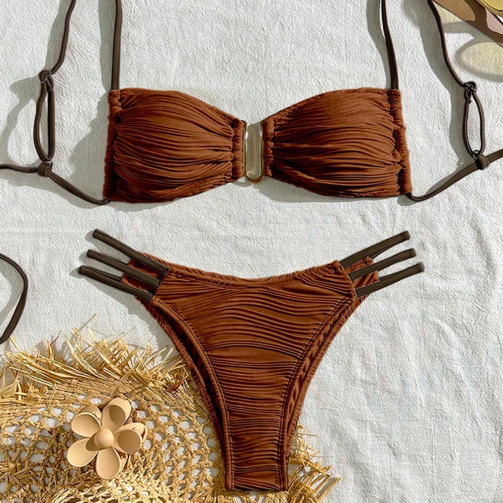 Sexy Brazilian Bikini Set For Women Stylish Swimwear Beachwear And Pool Bather 4