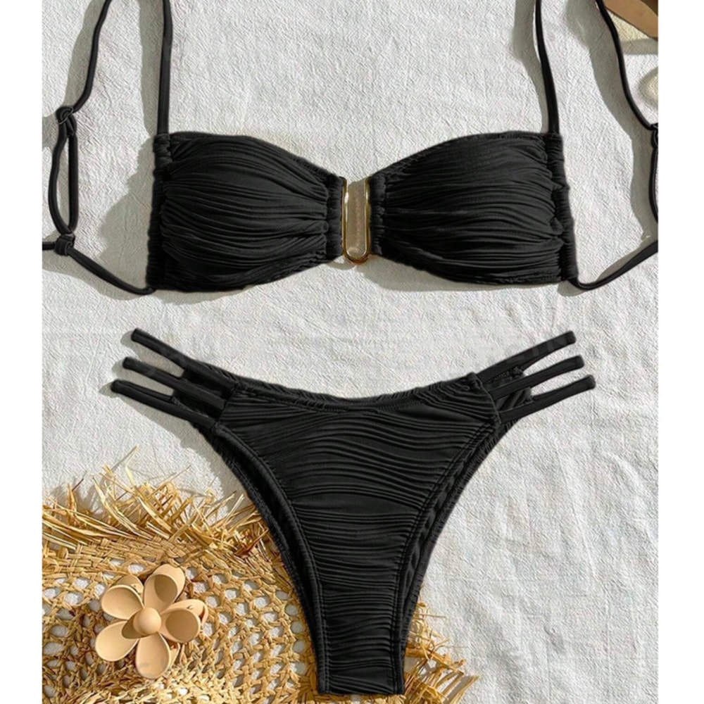 Sexy Brazilian Bikini Set For Women Stylish Swimwear Beachwear And Pool Bather 0