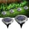 Solar LED Ground Lights for Outdoor Garden Patio Pathway Waterproof Lighting