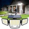 Solar Motion Sensor Light Outdoor Super Bright Waterproof Solar Security Light With Wide Angle Illu 0
