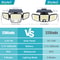 Solar Motion Sensor Light Outdoor Super Bright Waterproof Solar Security Light With Wide Angle Illu 2