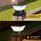 Solar Post Light for Garden Waterproof LED Outdoor Dusk to Dawn Decorative Pillar