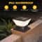 Solar Post Light for Garden Waterproof LED Outdoor Dusk to Dawn Decorative Pillar