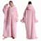 Ultra Soft Wearable Blanket Hoodie With Full Sleeves For Men And Women Cozy Oversize Flannel Throw 1