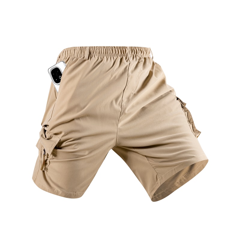 Mens Camouflage Cargo Shorts Tactical Outdoor Work Shorts Lightweight Summer Fit 3