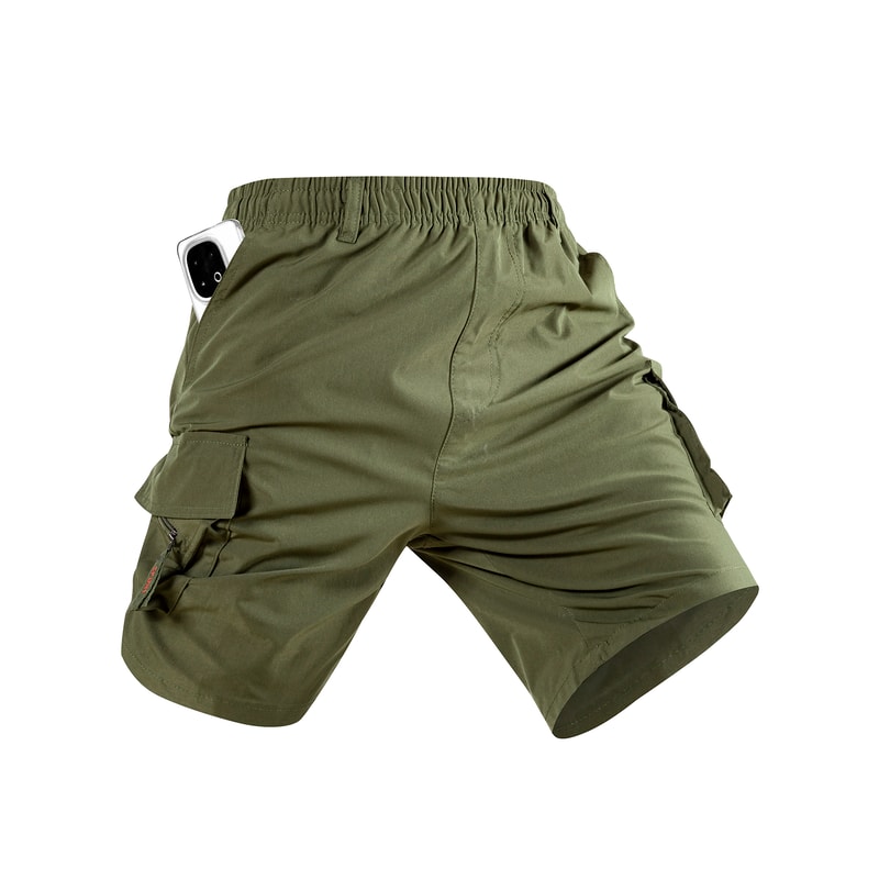 Mens Camouflage Cargo Shorts Tactical Outdoor Work Shorts Lightweight Summer Fit 5
