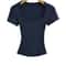 Slim Fit Square Neck Crop Top For Womens Stretch Summer Tee 8