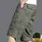 Mens Cotton Casual Shorts With Zipper Pockets For Beach Running And Daily Wear 2
