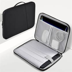 waterproof shockproof laptop sleeve case for macbook air with handle