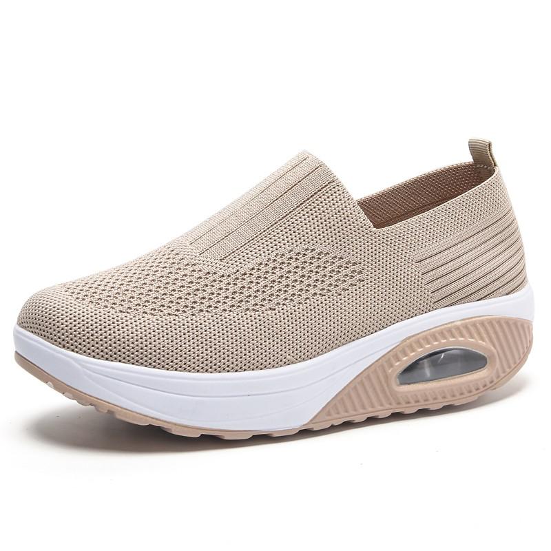 Breathable Platform Walking Sneakers For Women Casual Wedge Comfort Shoes 8