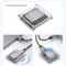 Transparent NVMe SSD Enclosure USB C 10Gbps External M2 SSD Case 4