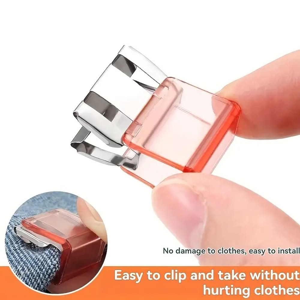 Adjustable Pants Clips Clothing Clips Set For Secure Fit And Style 2