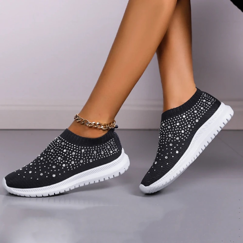 Breathable Mesh Sneakers For Women Soft Sole Non Slip Walking Shoes 1
