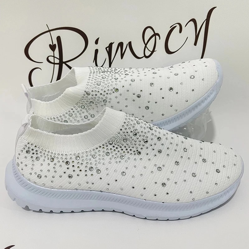 Breathable Mesh Sneakers For Women Soft Sole Non Slip Walking Shoes 2