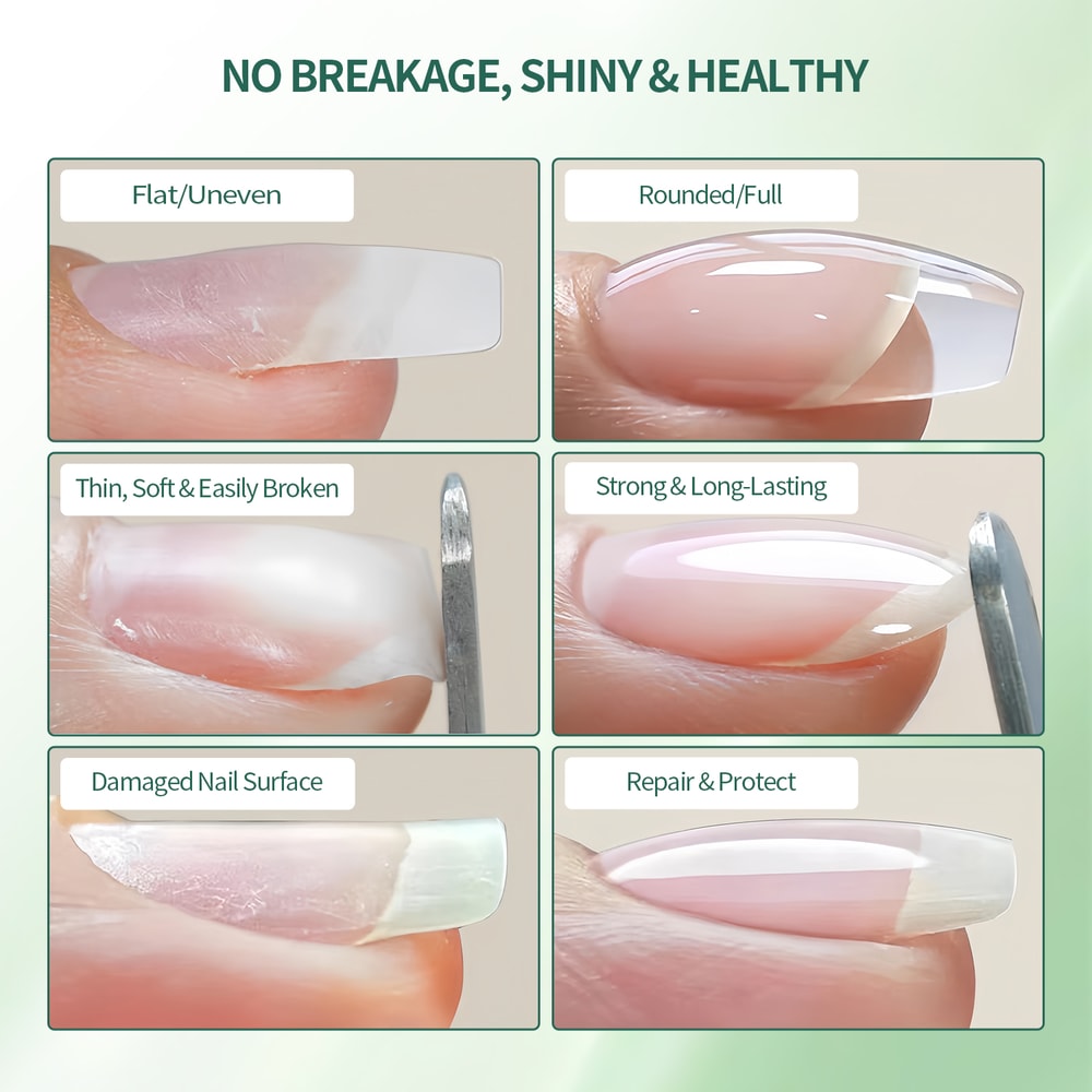 7in1 Builder Nail Gel With Brush For Strong Nail Extensions And Repair 4