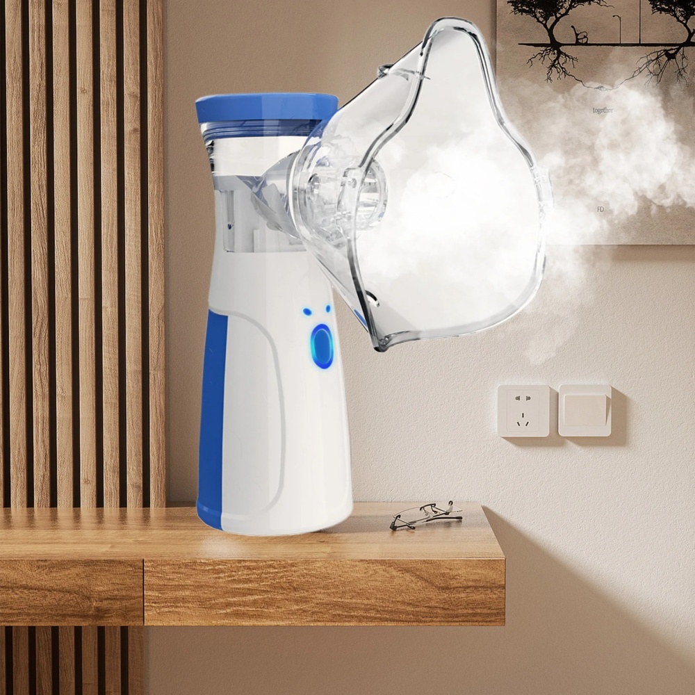 Portable Facial Steamer Nano Mist Nebulizer Rechargeable Handheld Face Humidifier 3