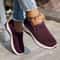 Lightweight Summer Casual Work Shoes For Women Breathable Slip On Comfort Sneakers 1