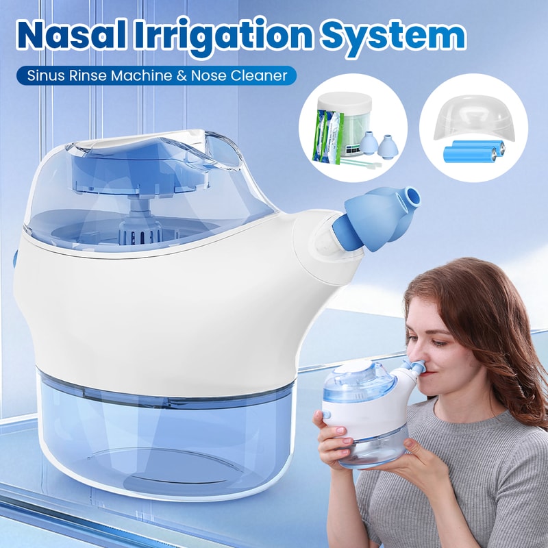 Electric Nasal Irrigator Sinus Rinse Machine Nose Cleaner 1