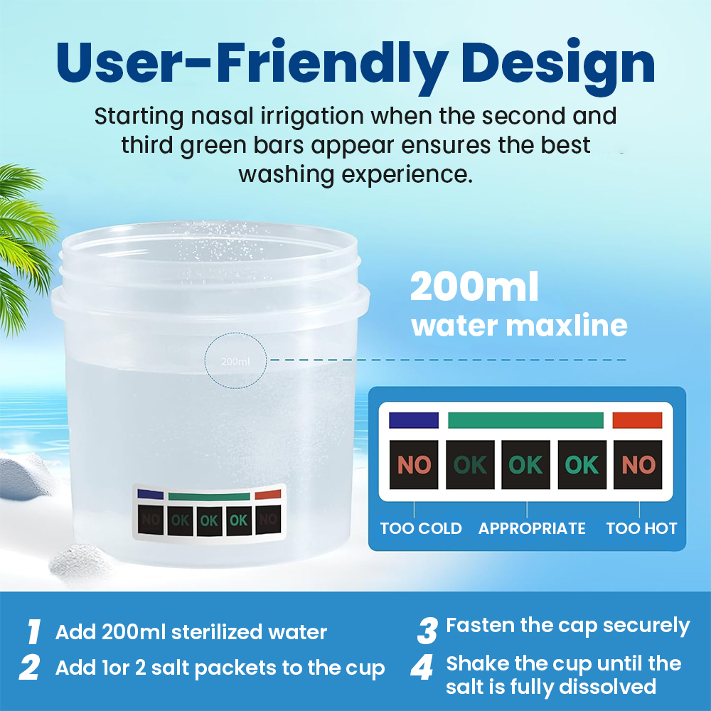 Electric Nasal Irrigator Sinus Rinse Machine Nose Cleaner 4