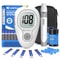 Smart Blood Glucose Monitor Kit With Test Strips And Lancets Easy Diabetes Testing System 0