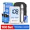 Smart Blood Glucose Monitor Kit With Test Strips And Lancets Easy Diabetes Testing System 9