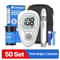 Smart Blood Glucose Monitor Kit With Test Strips And Lancets Easy Diabetes Testing System 10