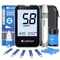 Accurate Blood Glucose Meter Kit With Large Display No Coding Diabetes Testing System 0