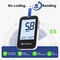 Accurate Blood Glucose Meter Kit With Large Display No Coding Diabetes Testing System 2