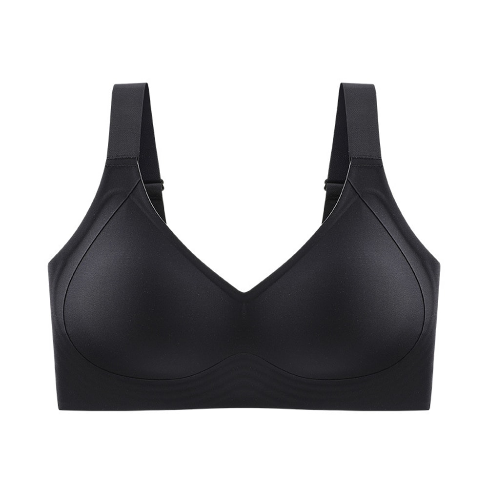 Seamless Wireless Push Up Bra Plus Size Comfortable Lift Bralette 7
