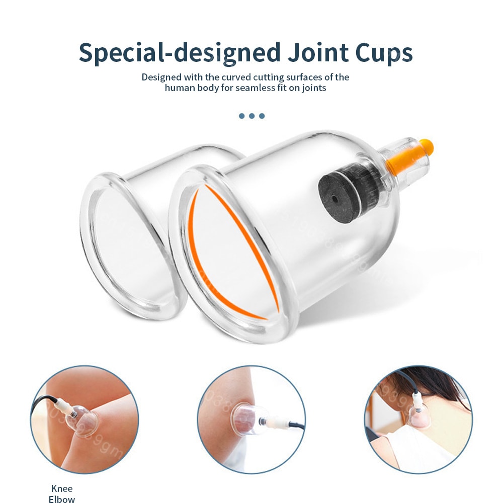 Electric Vacuum Cupping Therapy Set For Deep Tissue Massage And Cellulite Relief 3
