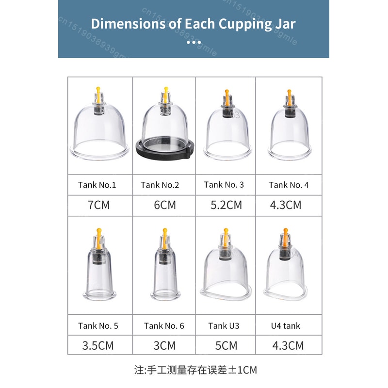 Electric Vacuum Cupping Therapy Set For Deep Tissue Massage And Cellulite Relief 4