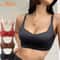 Seamless Wirefree Push Up Sports Bra for Women Slimming Comfort Yoga Bra